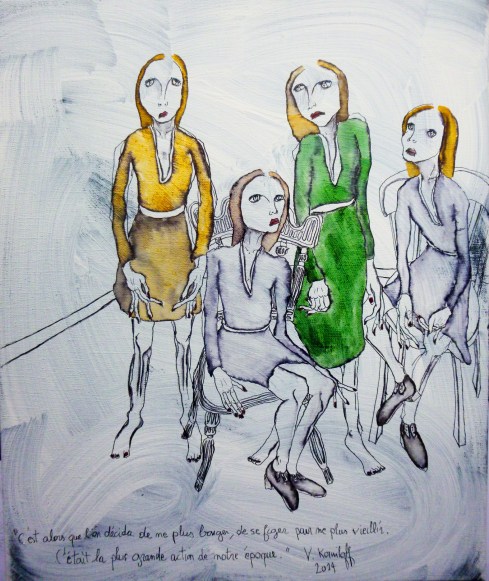 C'est Alors Que L'on Décida De Ne Plus Bouger, De Se Figer Pour Ne Plus Vieillir. C'était La Plus Grande Action De Notre Epoque.