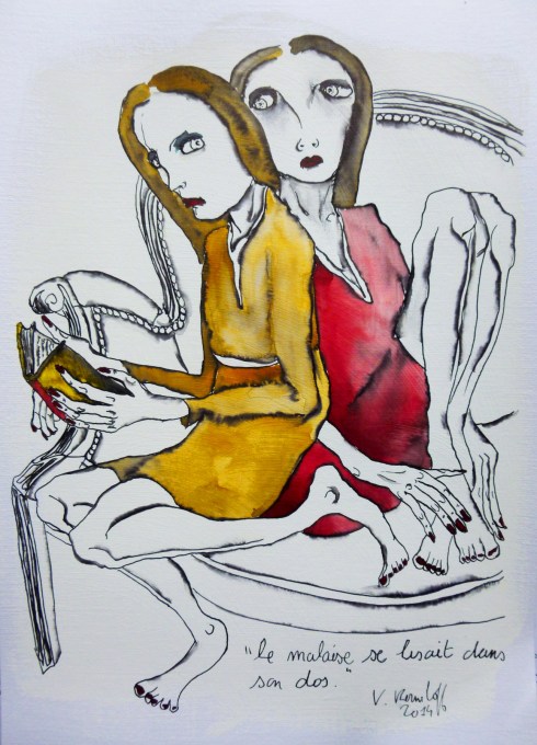 Le Malaise Se Lisait Dans Son Dos