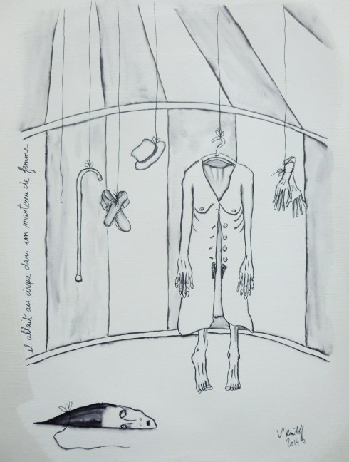 Il allait au cirque dans un manteau de femme