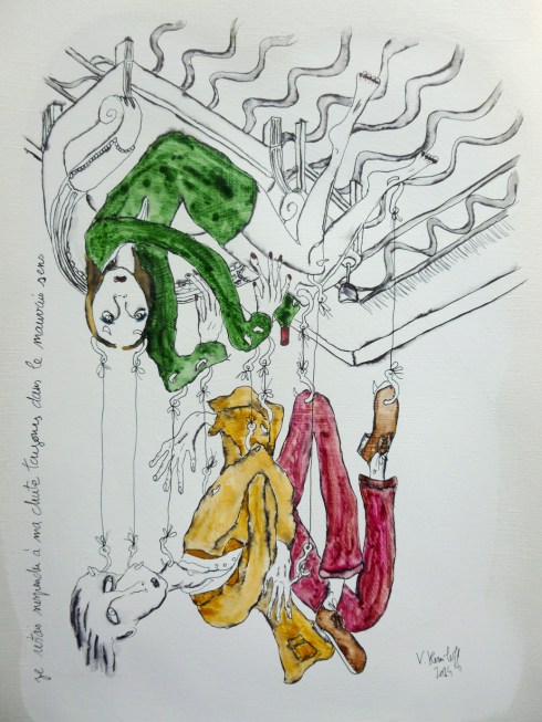 Je Restais Suspendu À Ma Chute Toujours Dans Le Mauvais Sens