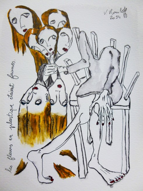 Les Fleurs En Plastique Etaient Fausses