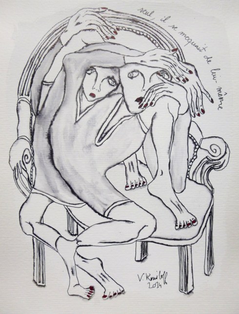 Seul, Il Se Moquait De Lui-même