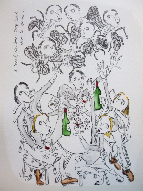 L'Envol Des Âmes Trop Tard Dans La Soirée