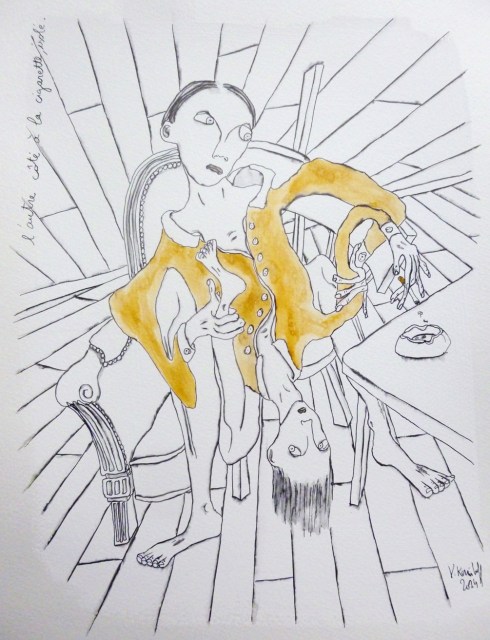 L'autre Côté À La Cigarette, Isolé