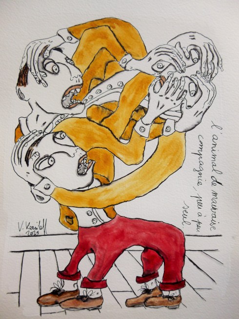 L'animal De Mauvaise Compagnie, Peu À Peu Seul