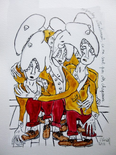 Regardez Attentivement, Ce Ne Sont Pas Des Chapeaux