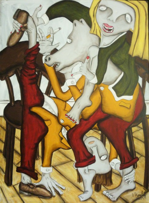 Le Cheval De Bataille À La Cigarette