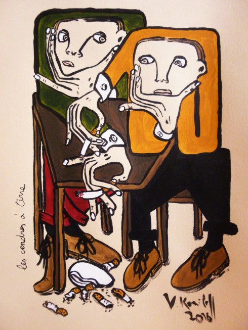 Les Cendres À Terre